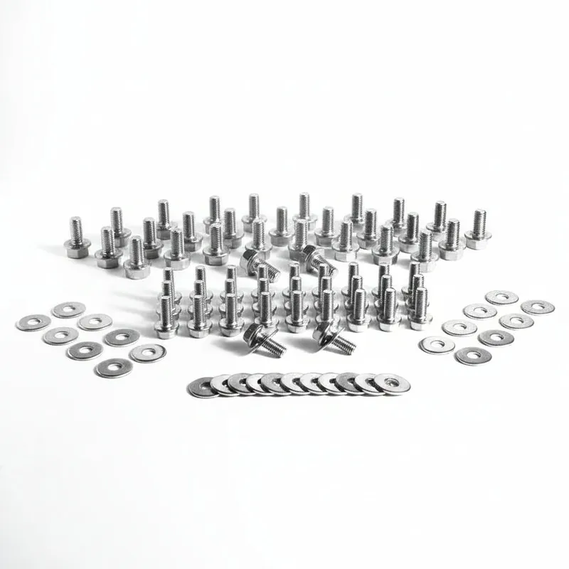 JDC Stainless Steel Under-Body Replacement Hardware Kit | Nissan R35 GT-R