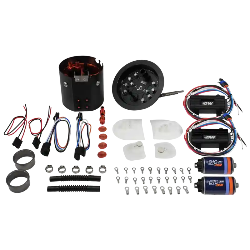 DeatschWerks 06-13 BMW E9X/E8X X2 Dual Pump Module w/ Dual DW810 Brushless Fuel Pumps