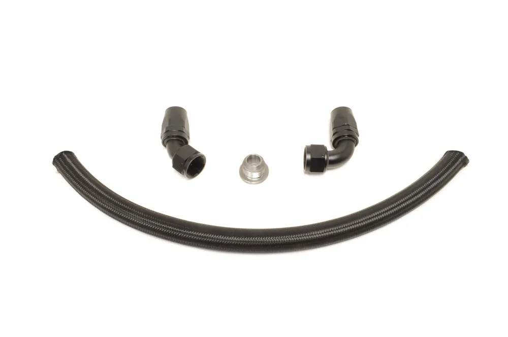 STM Evo 7/8/9 -AN Lower Hose Kit for STM Billet Radiator
