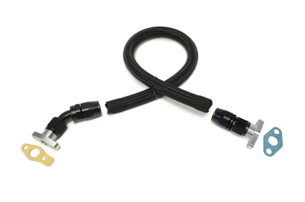 STM -10AN Turbo Oil Return Line Braided Nylon GT-Series for DSM/Evo 7-9 (TORLB-GT)
