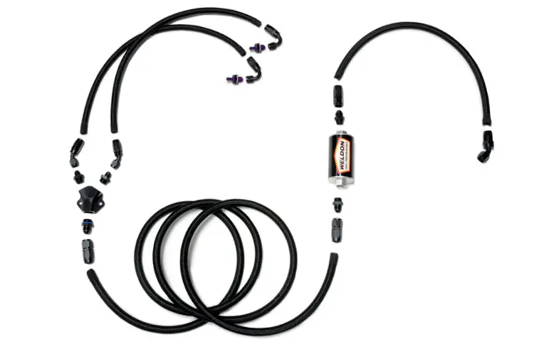 STM E85 Double-Pumper Fuel Feed Kit for Evo 8/9