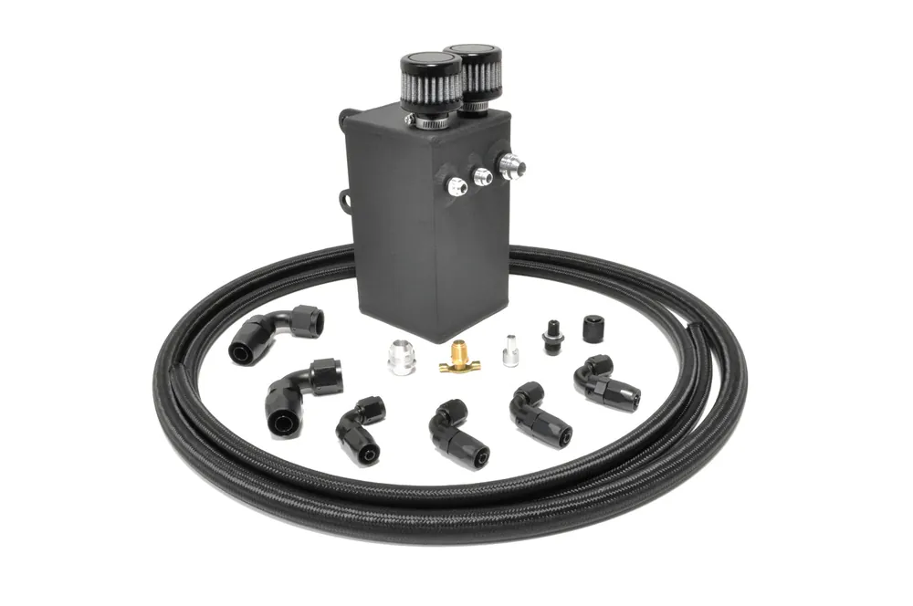 STM Evo 7/8/9 Oil Catch Can Trans Mount Vented