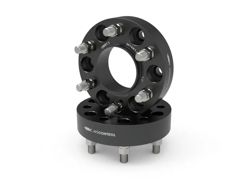 aFe CONTROL Wheel Spacers Ford F-150 21-25 6x135mm CB 87.1mm 1-1/2 IN Thickness