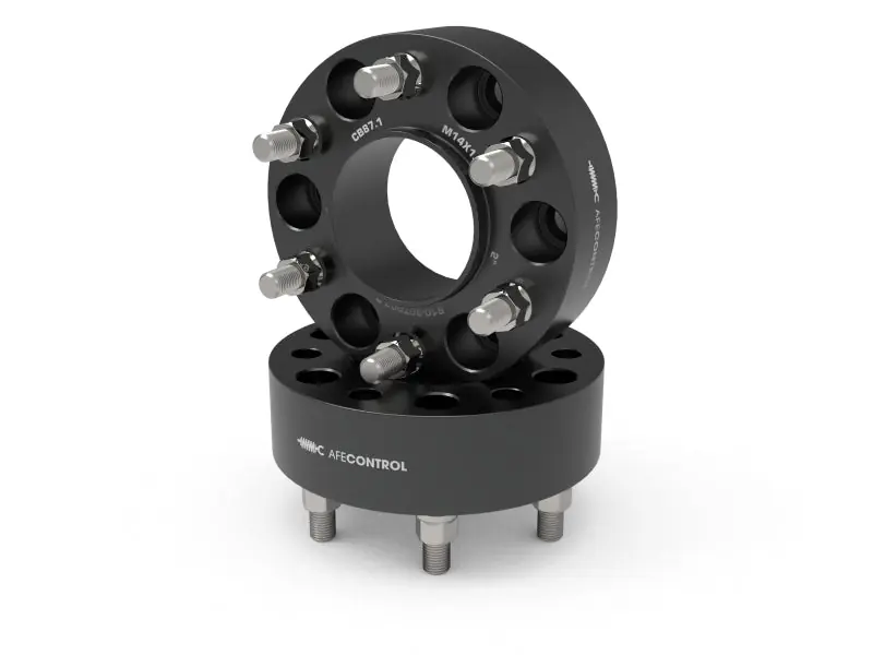aFe CONTROL Wheel Spacers Ford F-150 21-25 6x135mm CB 87.1mm 2 IN Thickness