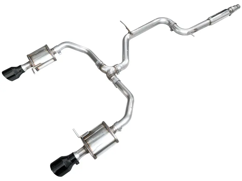 AWE Tuning 22-25 Volkswagen Jetta GLI Touring Edition Exhaust - Diamond Black Tips