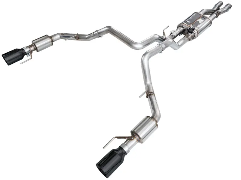 AWE Tuning Gen 3 Raptor R SwitchPath Exhaust - Diamond Black Tips