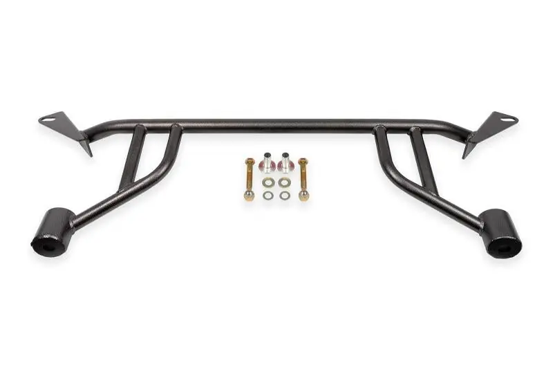 BMR 24-25 Ford Mustang S650 Chassis Brace Front Subframe 4-point - Black Hammertone