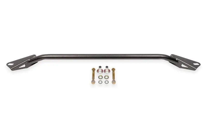 BMR 24-25 Ford Mustang S650 Chassis Brace Front Subframe 2-point - Black Hammertone