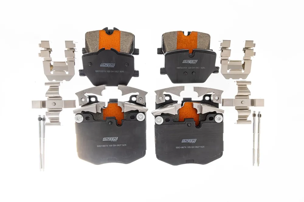 Speed By Design (SPD) Ceramic Brake Pads For MKV Supra & BMW Z4