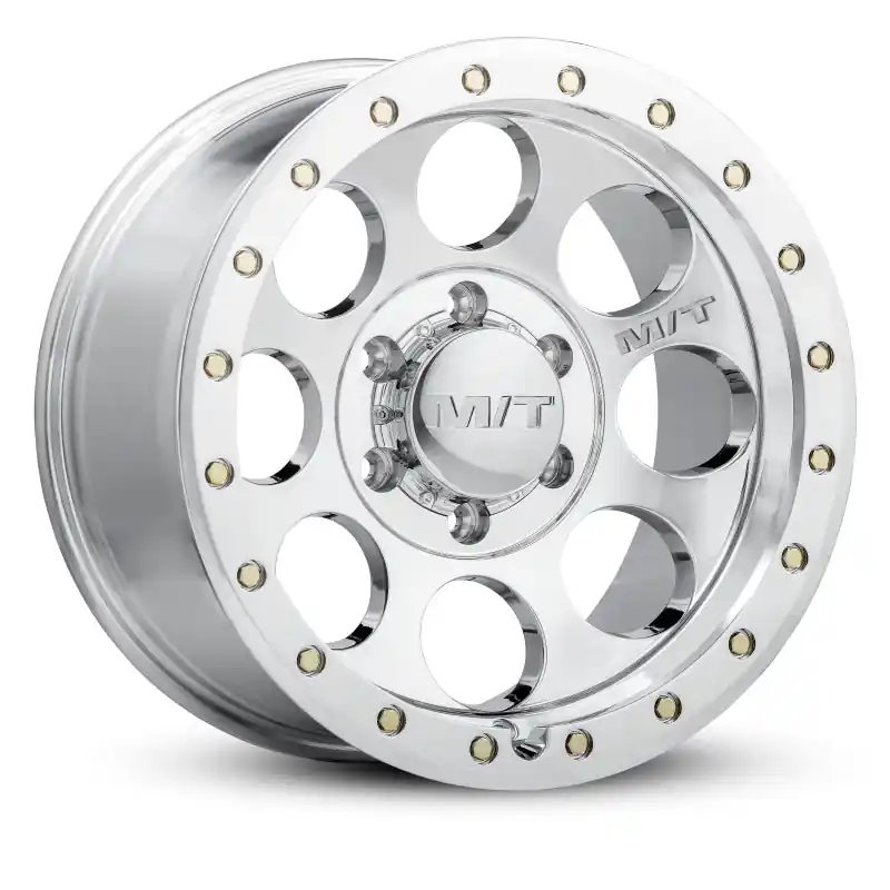 Mickey Thompson Classic Pro Polished Wheel - 18X9 6X120 BP 4.80in BS -5 Offset 67mm Bore - 274581