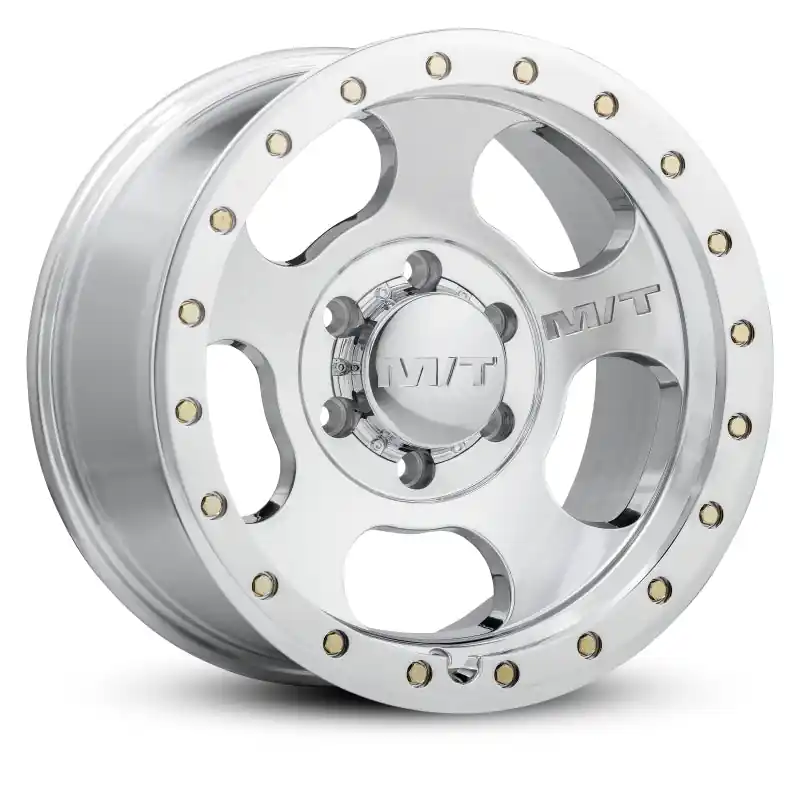 Mickey Thompson Canyon Pro Polished Wheel - 18X9 6X120 BP 4.80in BS -5 Offset 67mm Bore - 274654