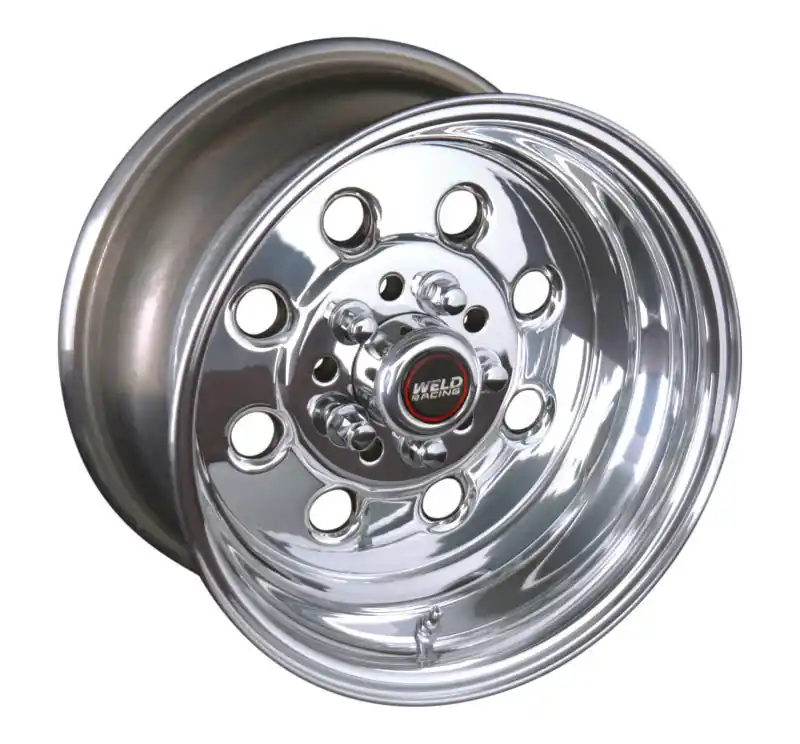 Weld Draglite 15x10 / 4x108 & 4x4.5 BP / 5.5in. BS Polished Wheel - Non-Beadlock