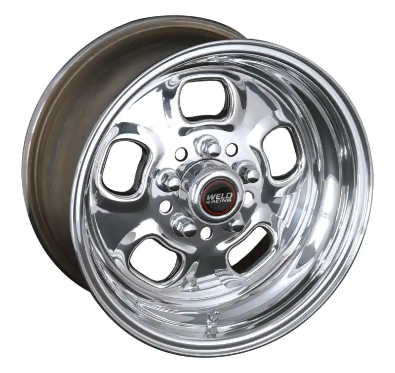 Weld Rodlite 15x5 / 5x4.5 & 5x4.75 BP / 3.5in. BS Polished Wheel - Non-Beadlock