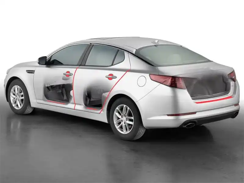 WeatherTech 25-25 Audi A5 Door Edge Door Cup and Door Sill Scratch Protection - Transparent