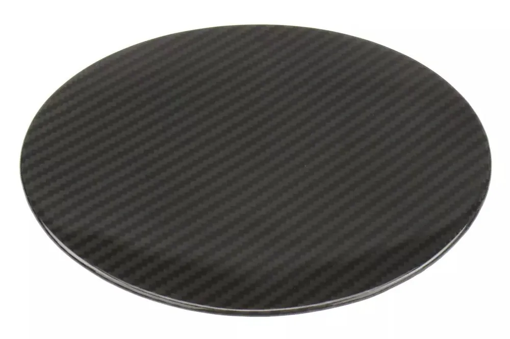 OLM Carbon Fiber Fuel Door Cover - 2017-2023 Impreza 4D