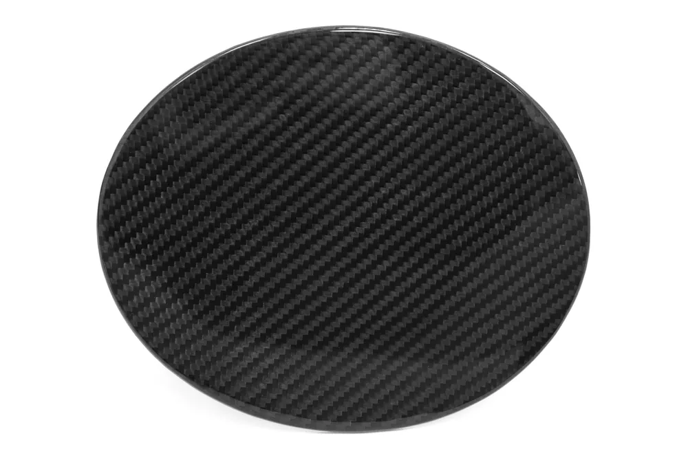OLM Carbon Fiber Fuel Door Cover - 2017-2023 Impreza 5D
