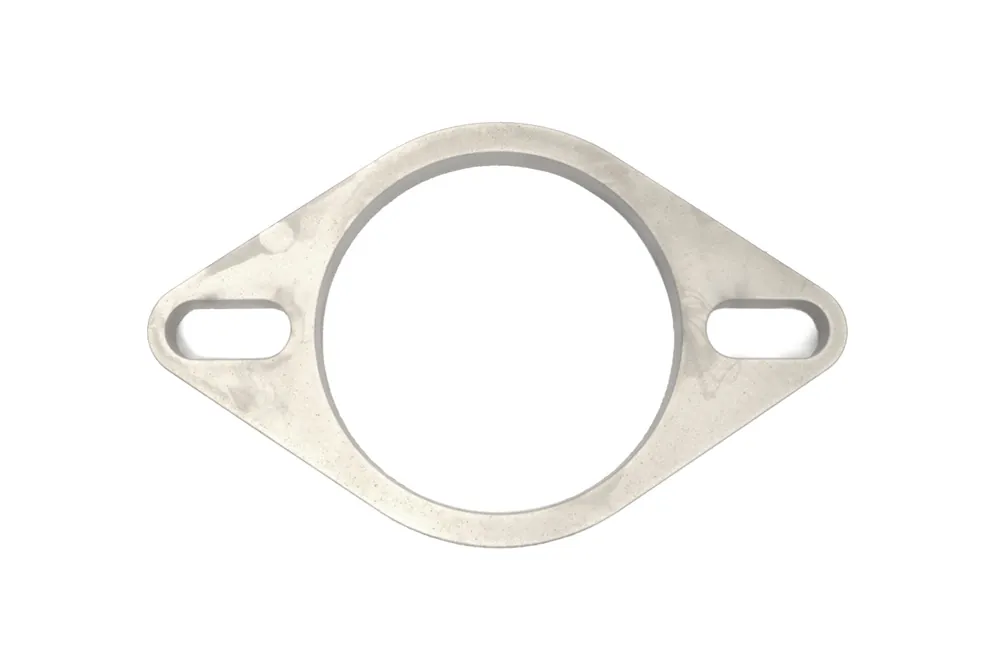 STM Stainless Steel Exhaust Flange 2-Bolt / 3-Inch Elongated (SEF3-EL)
