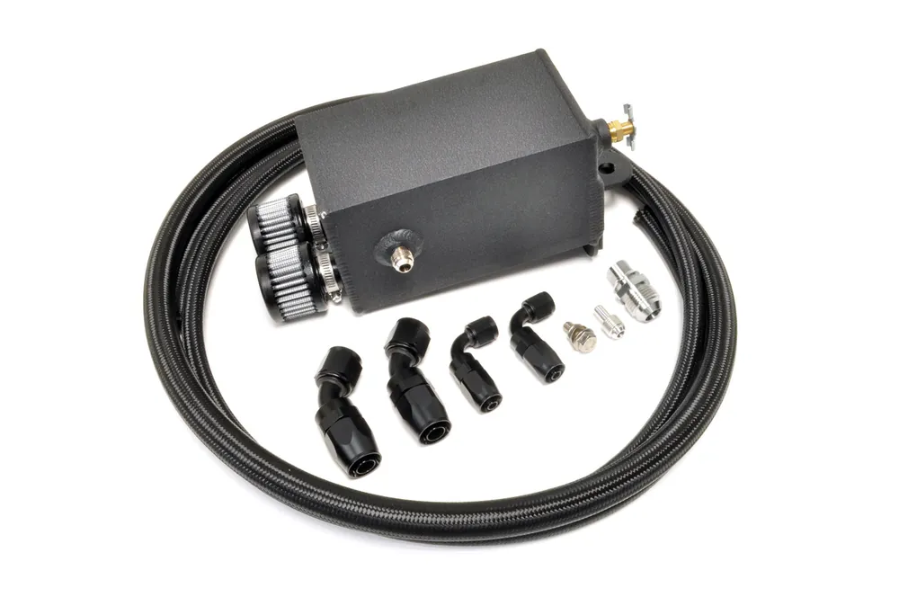 STM Engine Oil Catch Can for Evo X Metal Valve Cover