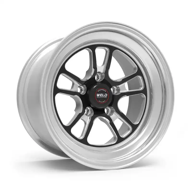 Weld S70 15x10 / 5x4.75 BP / 7.5in. BS Black Wheel (Medium Pad) - Non-Beadlock