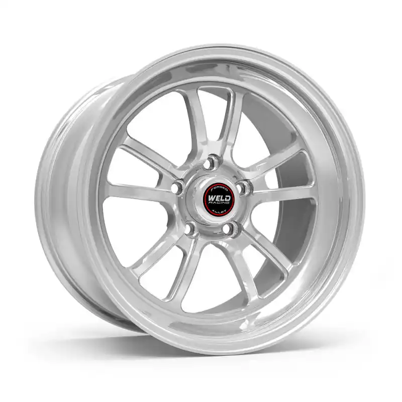 Weld S70 18x9 / 5x4.75 BP / 5.2in. BS Polished Wheel (Medium Pad) - Non-Beadlock