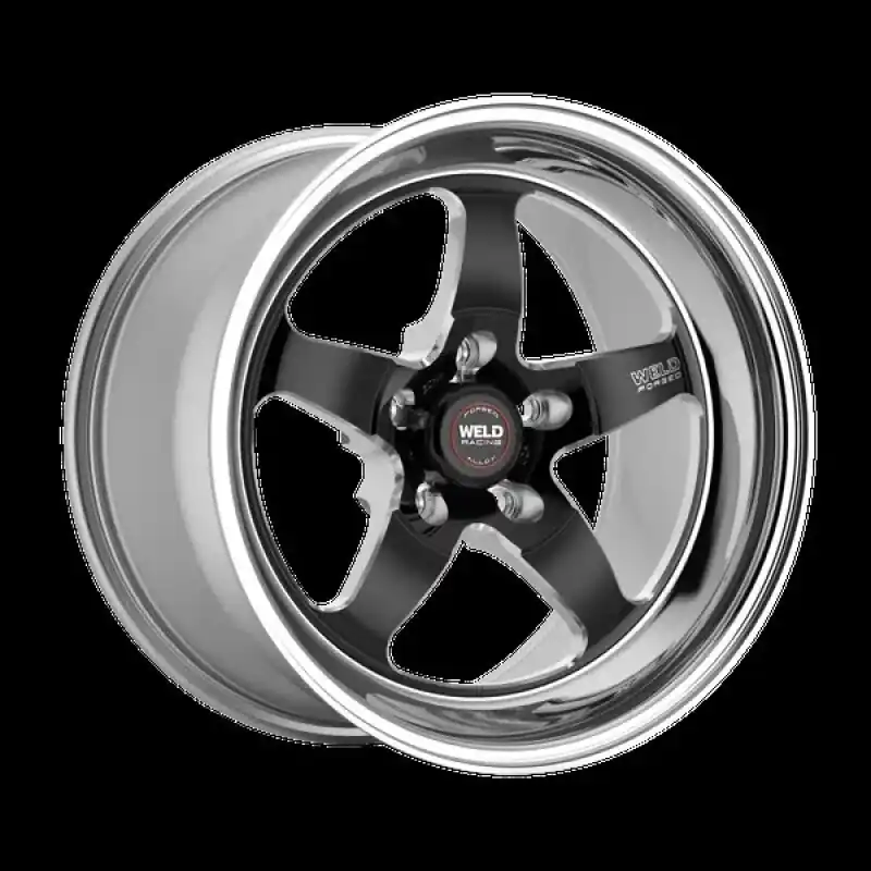 Weld S71 20x12 / 5x115mm BP / 6.8in. BS / 3.18 ID Black Wheel (High Pad) - Non-Beadlock