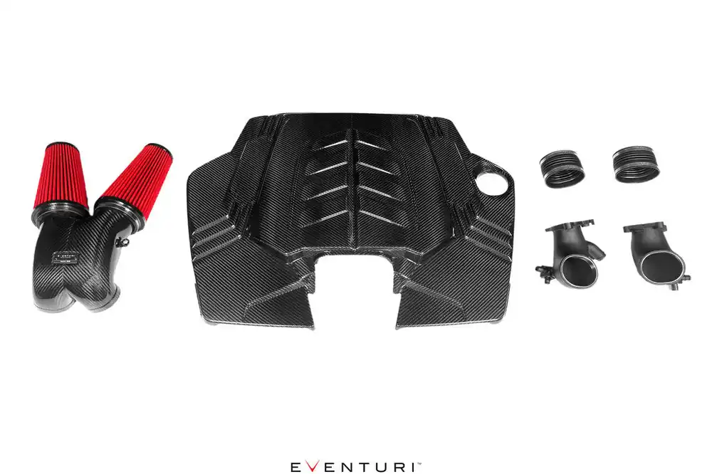 Eventuri 4.0TFSI Twin Turbo V8 Black Carbon Intake System - 2019-2026
