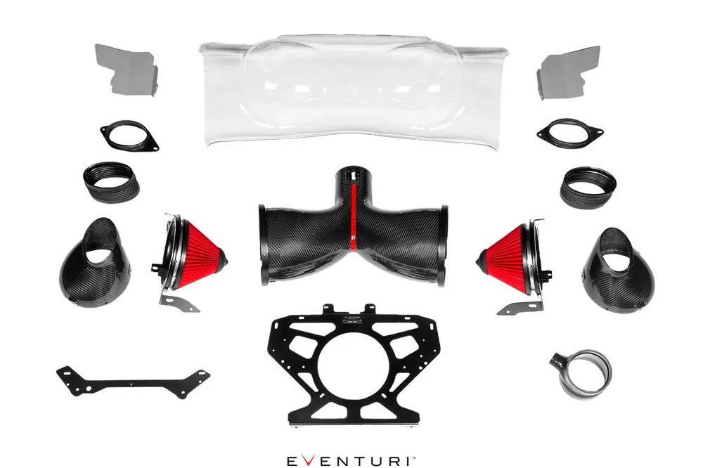 Eventuri Chevrolet C8 Corvette Hard-Top Convertible Black Carbon Intake System