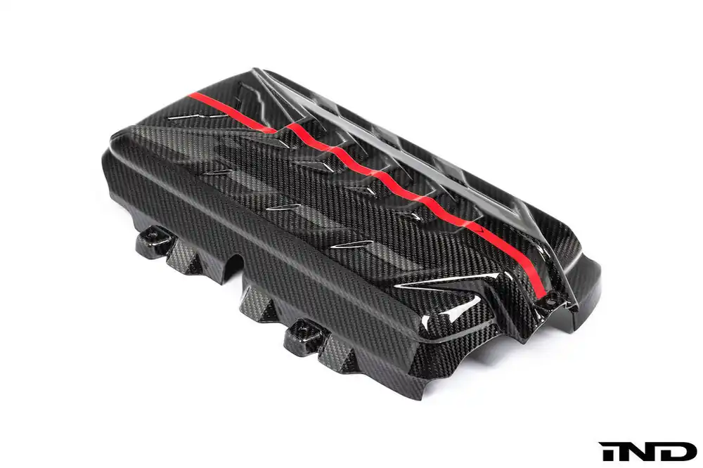 Eventuri Chevrolet C8 Corvette Black Carbon Engine Cover