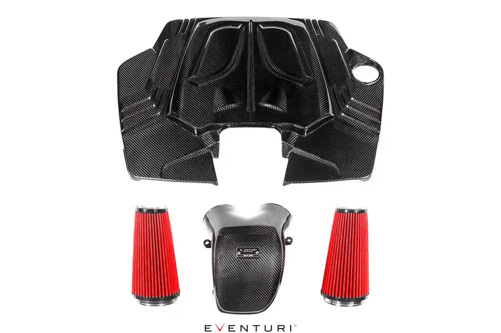 Eventuri Porsche Cayenne 3.0 Turbo V6 Black Carbon Intake System