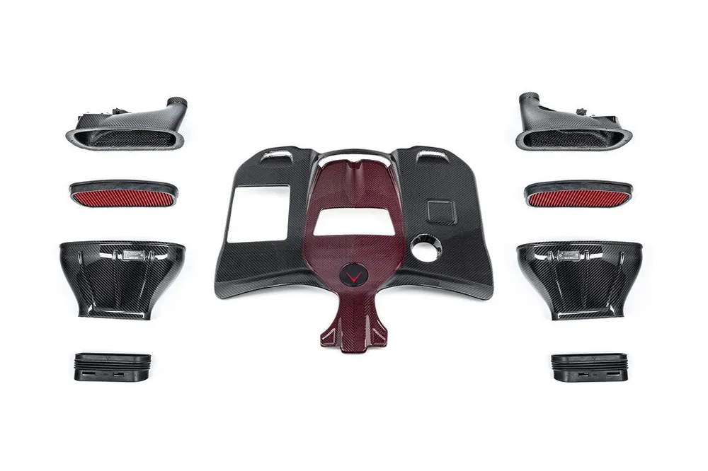 Eventuri Mercedes W463A G63 AMG Black Carbon Intake System