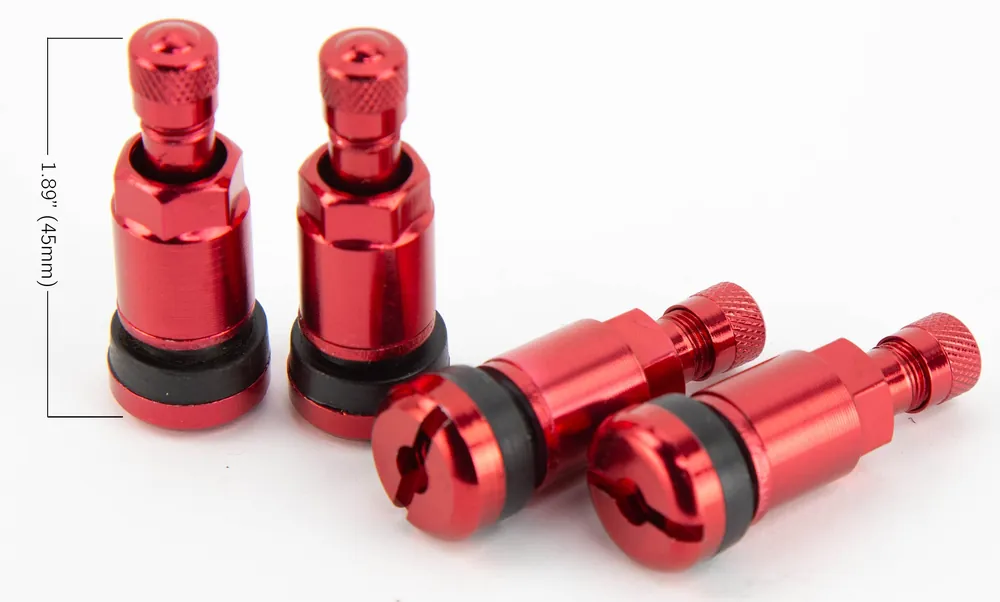 Aodhan V2 Aluminum Valve Stem Set - 1.89" Long
