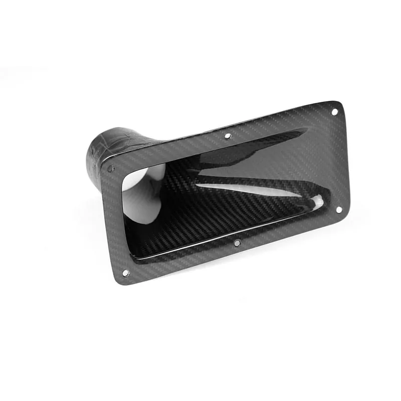 APR Performance Universal Fitment 9.25" X 4.75" Carbon Fiber Air Inlet Duct w/ Flange