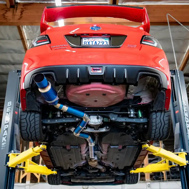 2015 - 2021 Subaru WRX/STI AFD F1 Titanium Single Exit Catback Exhaust