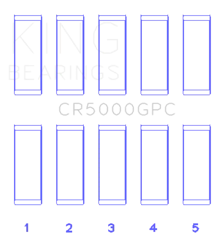 King Engine Bearings Audi CEPA/ CEPB Connecting Rod Bearing Set