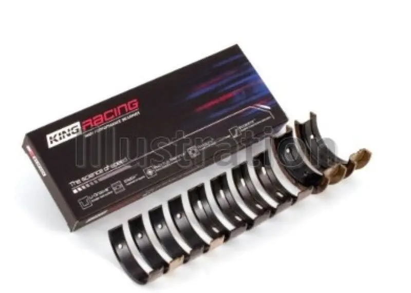King Engine Bearings Subaru FA20/ Toyota 4U-GSE/ O/S Housing .005 (Size 0.25) Main Bearing Set