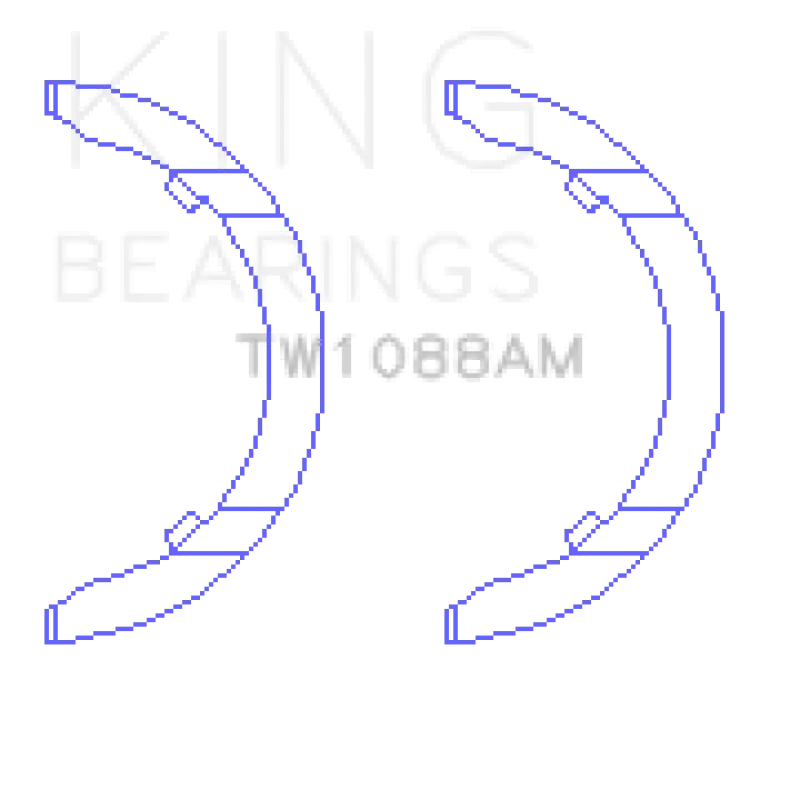 King Engine Bearings VW DKTA EA 888 GEN III Thrust Washer Set