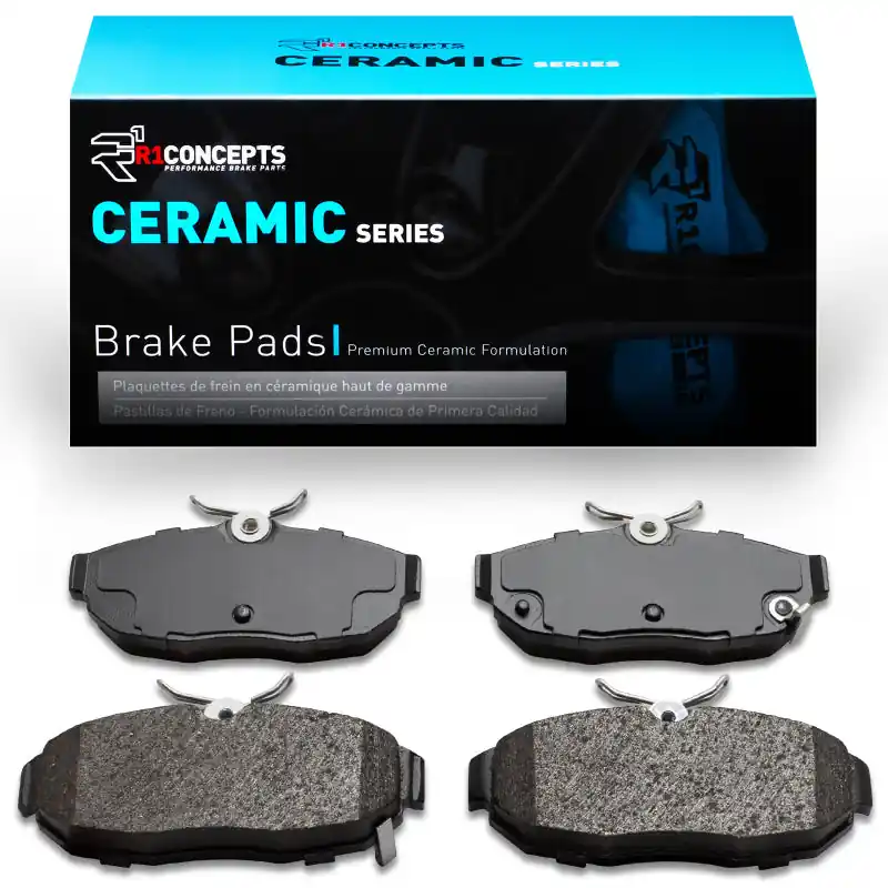 R1 12-14 Ford Mustang Rear Ceramic Brake Pads