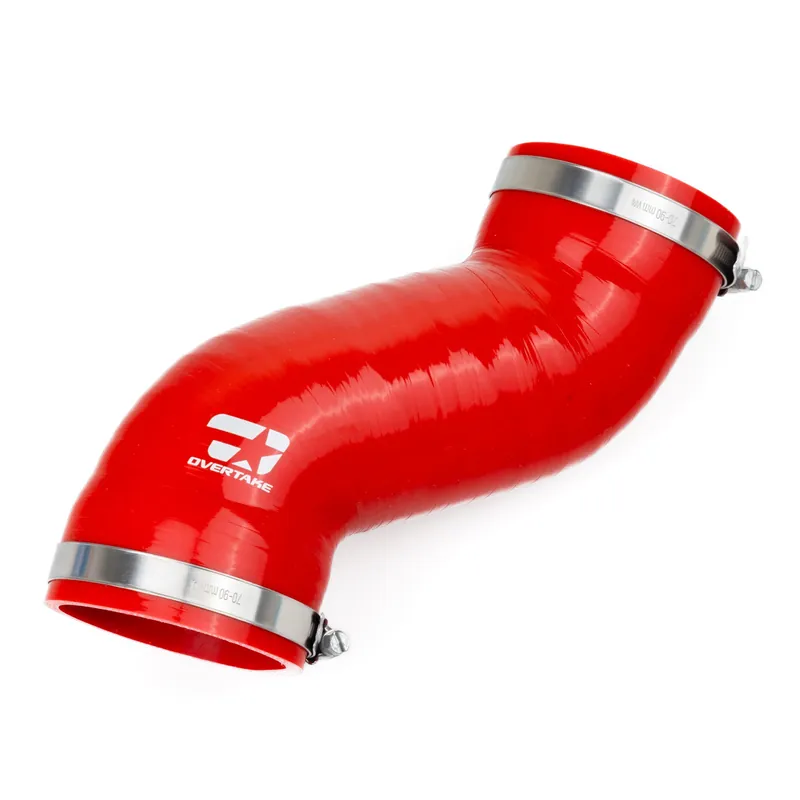 OVERTAKE Post MAF Hose Kit - Red - 2008-2014 Subaru WRX / 2008-2021 STI