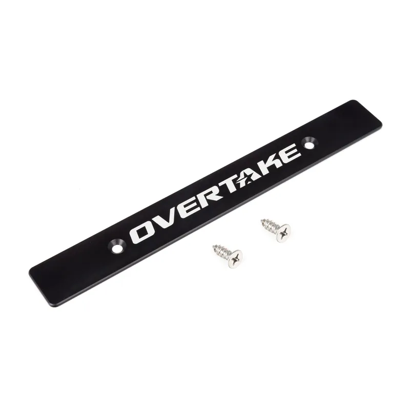 OVERTAKE Front License Plate Delete - 2002-2014 Subaru WRX / 2004-2014 STI / 2022-2026 Subaru BRZ / Toyota GR86 / 1998-2016 Impreza