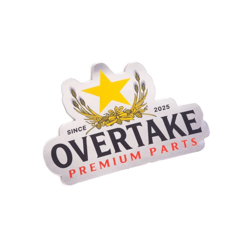 OVERTAKE Gapporo Sticker