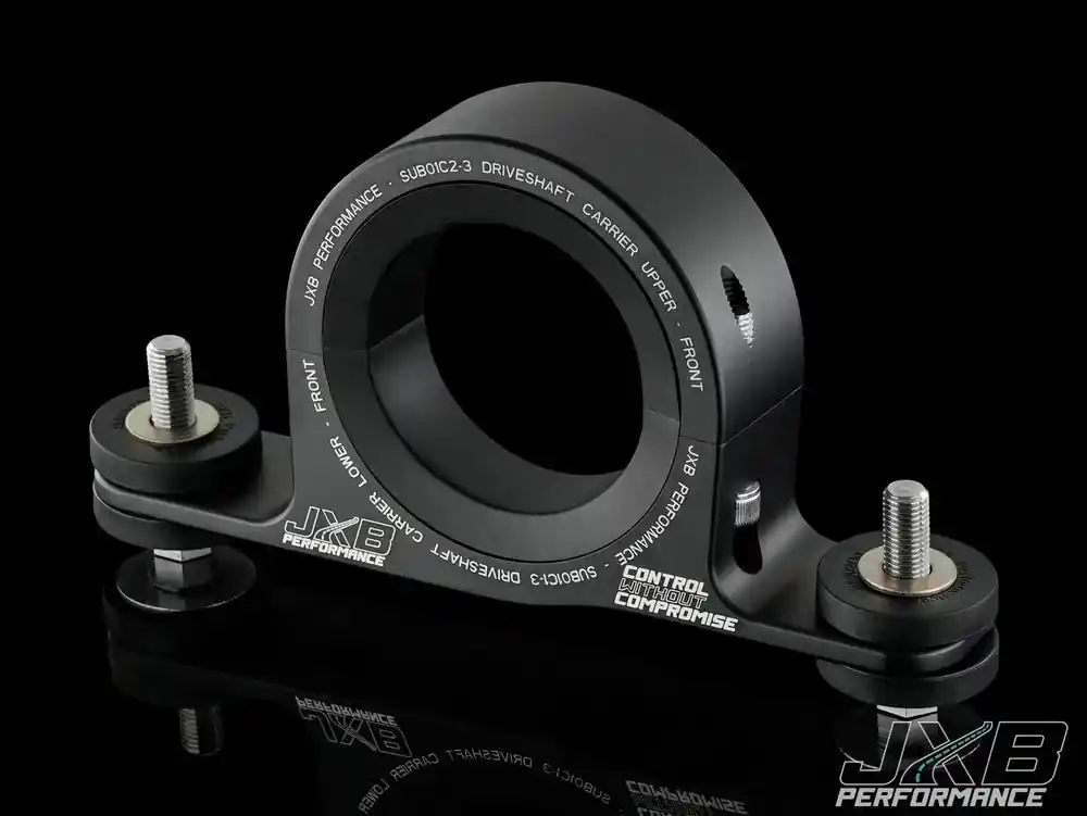JXB Performance Driveshaft Center Support Bearing Carrier Upgrade - 2008-2026 Subaru WRX / 2008-2021 STI