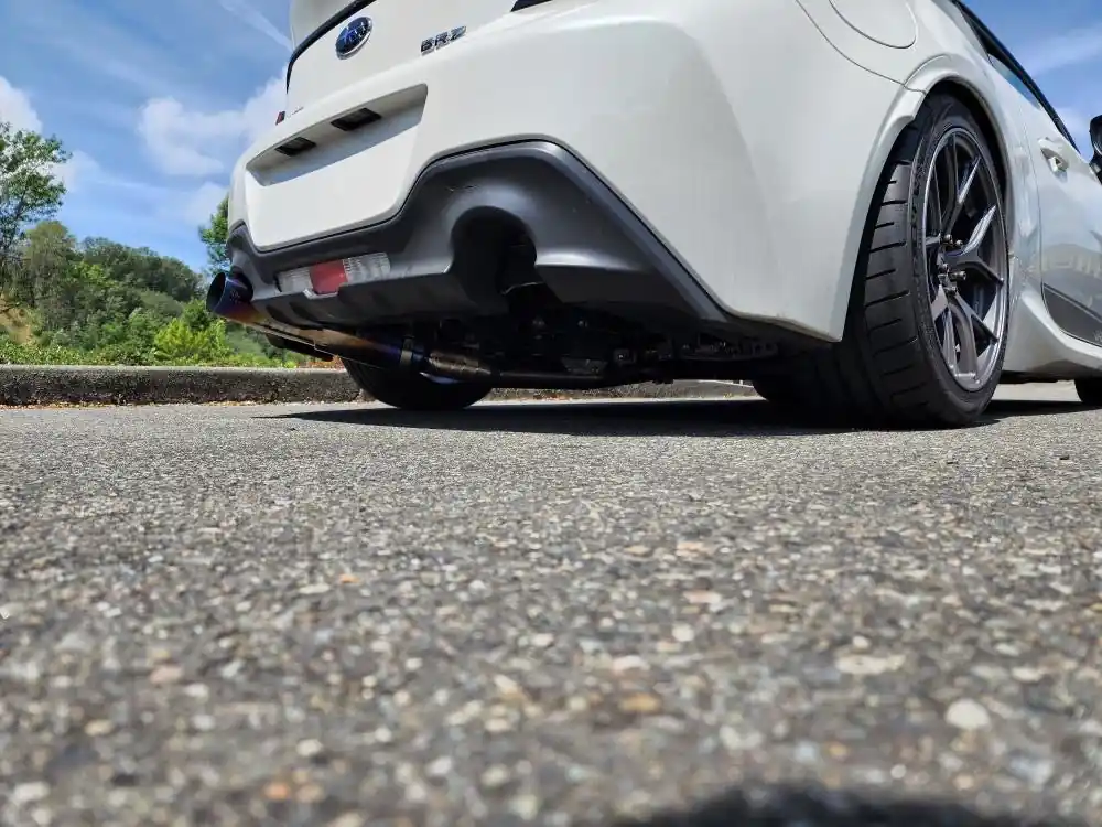 RK Titanium Single Exit Signature Exhaust - 2022-2026 Toyota GR86 / Subaru BRZ