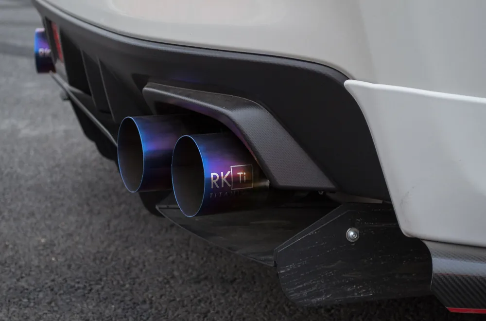 RK Titanuim Signature Dual Exit Exhaust System - 2015-2021 Subaru WRX / STI