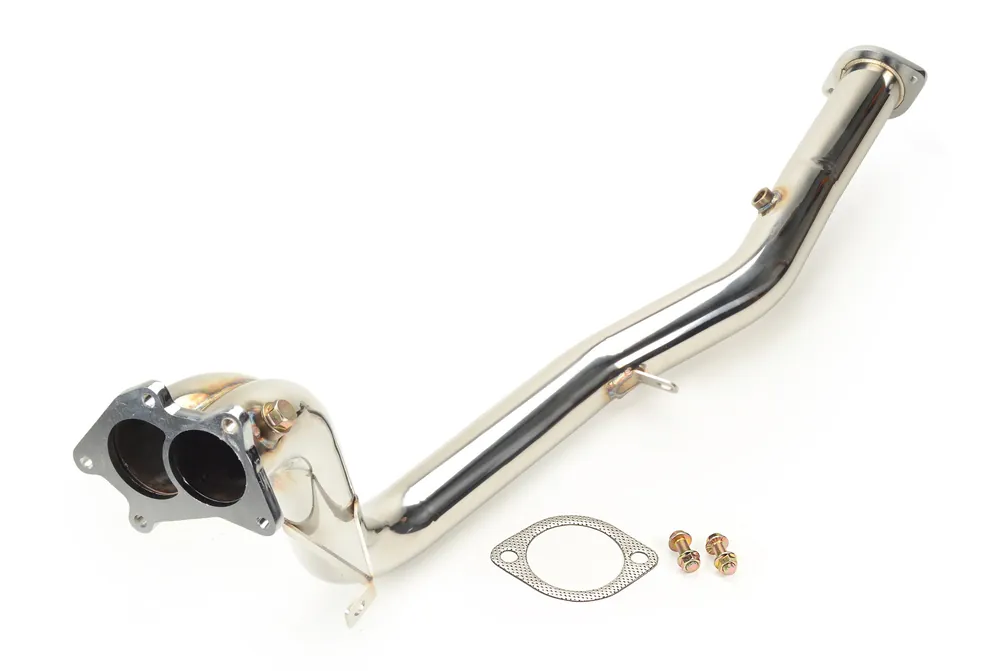 Tomioka Racing Twin Scroll High Flow Catless Downpipe - 2008-2014 Subaru WRX / 2008-2021 STI