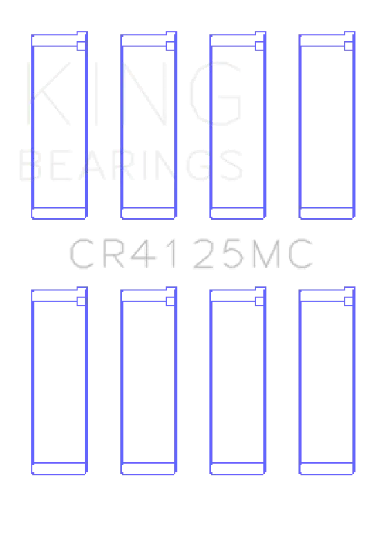 King Engine Bearings Connecting Rod Bearing Set - Size STD - Subaru EJ20/EJ22/EJ25 (Incl. Turbo)