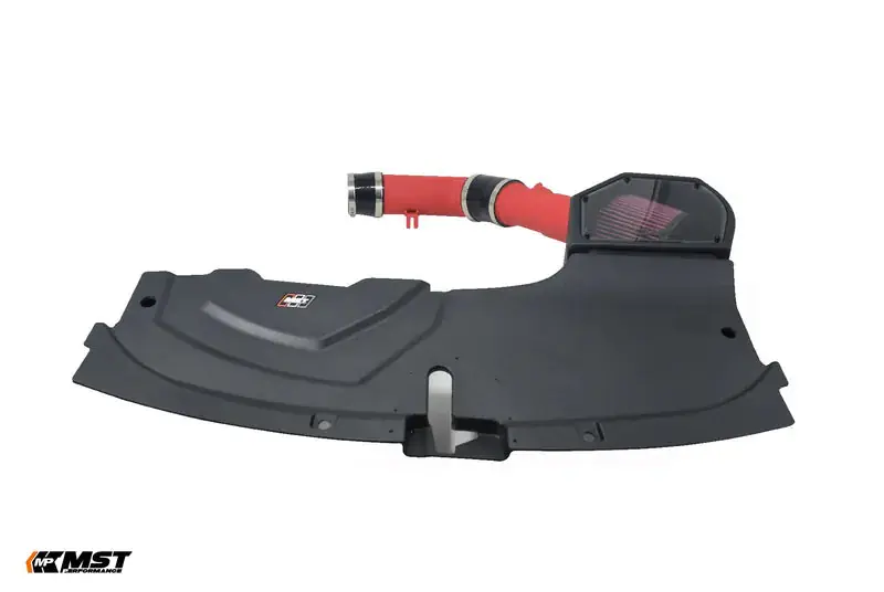 MST V2 Cold Air Intake Kit w/ Radiator Cover - Red - 2023-2026 GR Corolla 1.6L