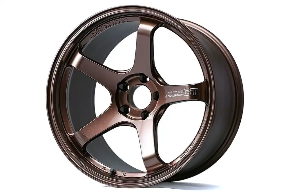 15-24 WRX / 15-21 STI / 19-24 Forester Advan GT Beyond Racing Copper Bronze 19x8.5 +37mm 5x114.3 (Single Wheel)
