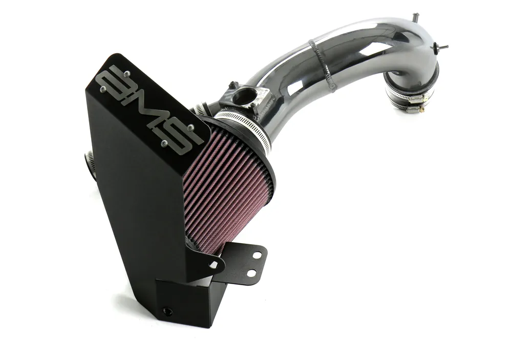 AMS Performance Intake Polished w/ Breather Bungs - 2008-2015 Mitsubishi Evo X