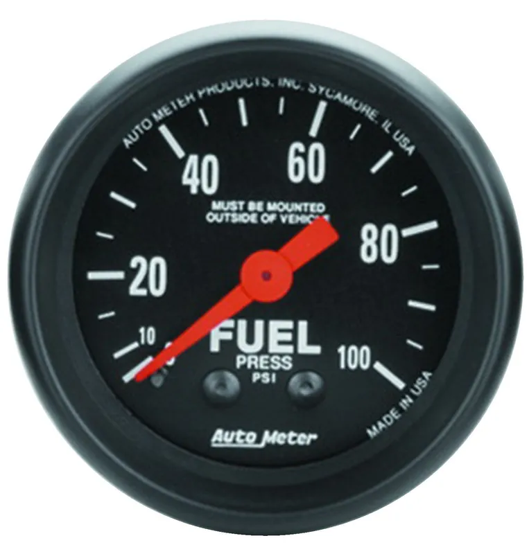 Autometer Z-Series Fuel Pressure Gauge 52mm - Universal
