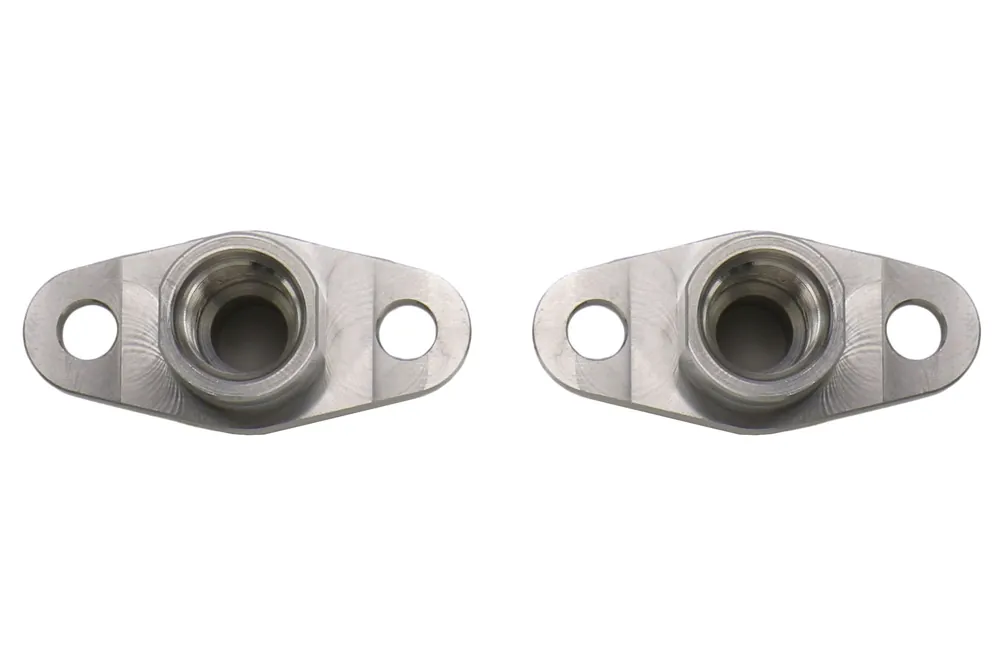 Boomba Racing Fuel Rail Adapter Natural - 2003-2006 Mitsubishi Evo 8/9